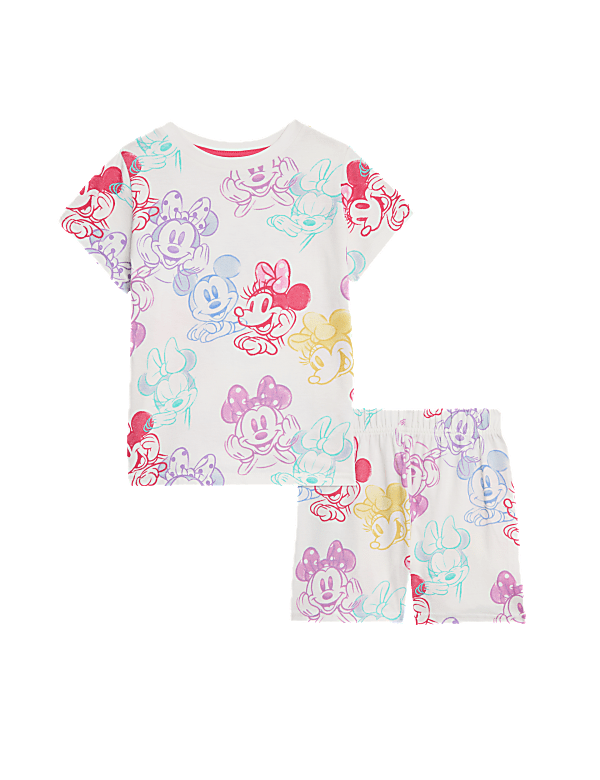 Pure Cotton Mickey™ and Minnie™ Pyjamas (1-7 Yrs)