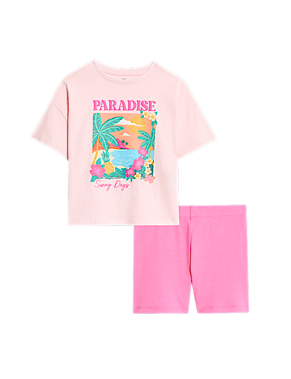 Cotton Rich Tropical Pyjamas (1-8 Yrs)