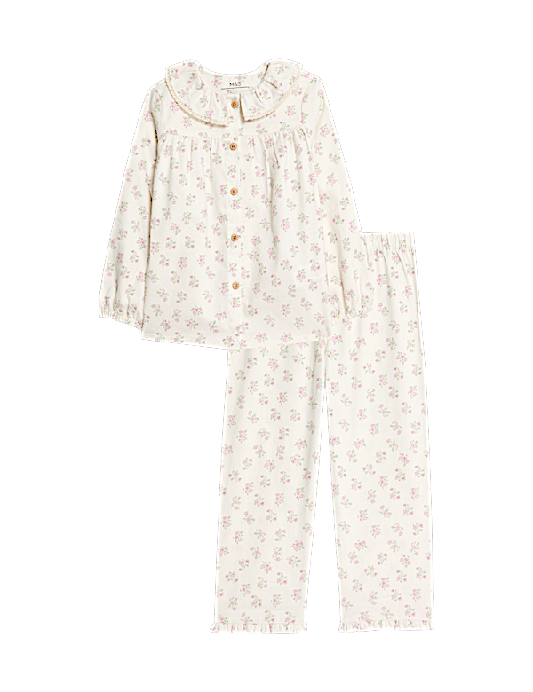 Pure Cotton Ditsy Floral Pyjamas (9 Mths-10 Yrs)