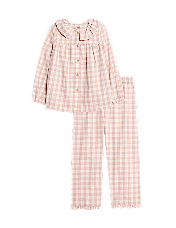 Pure Cotton Checked Pyjamas (9 Mths-10 Yrs)