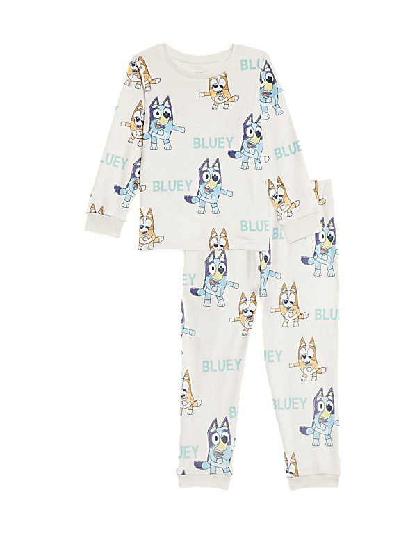 Bluey Velour Pyjamas (1-7 Yrs)