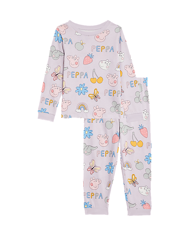 Buy Pure Cotton Peppa Pig Pyjamas 1 7 Yrs at Marks Spencer