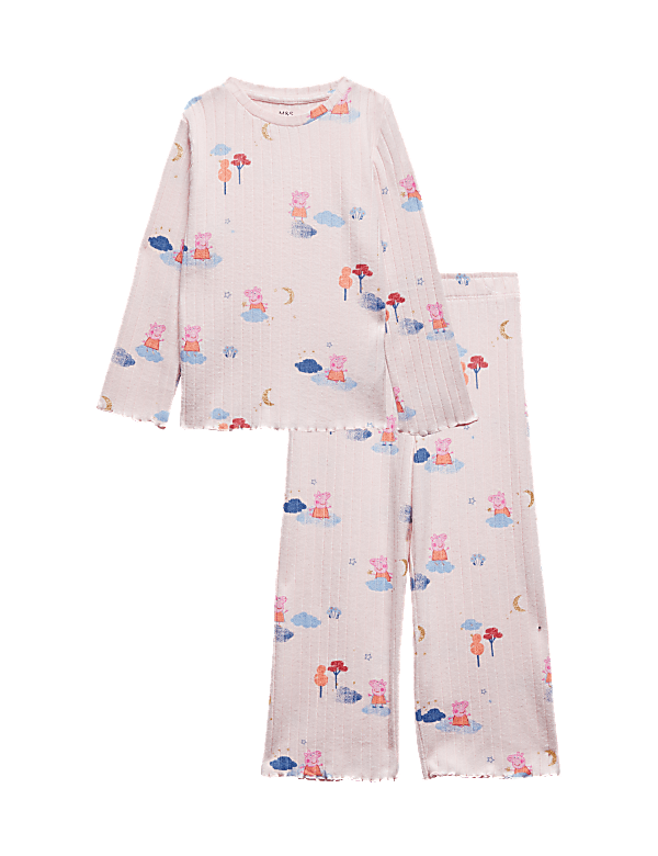 Peppa Pig™ Cosy Rib Pyjamas (1-7 Yrs)