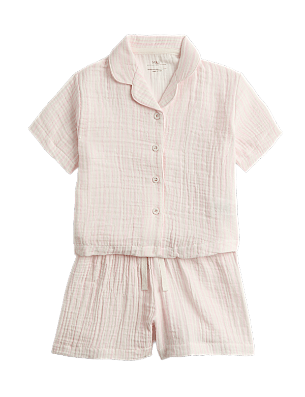 Pure Cotton Striped Pyjamas (9 Mths - 8 Yrs)
