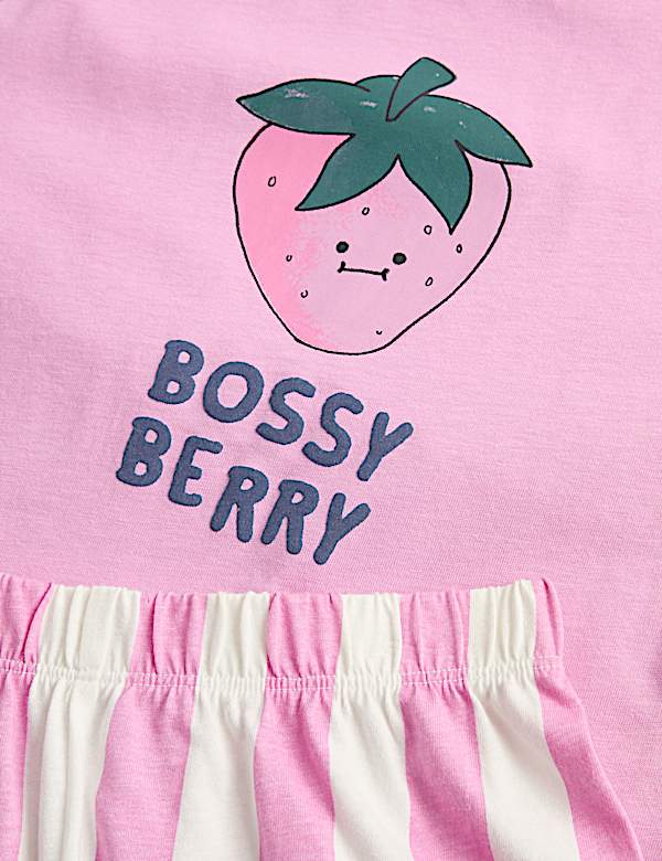 2 Pack Pure Cotton Pyjama Sets (1-8 Yrs)