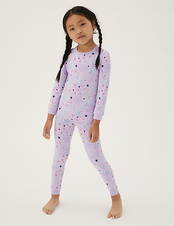 Buy Disney Frozen Cotton Pyjamas 2 10 Yrs at Marks Spencer