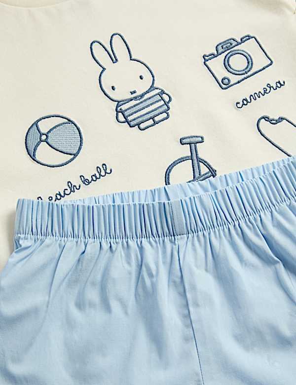 Pure Cotton Miffy&trade; Pyjamas (1-8 Yrs)