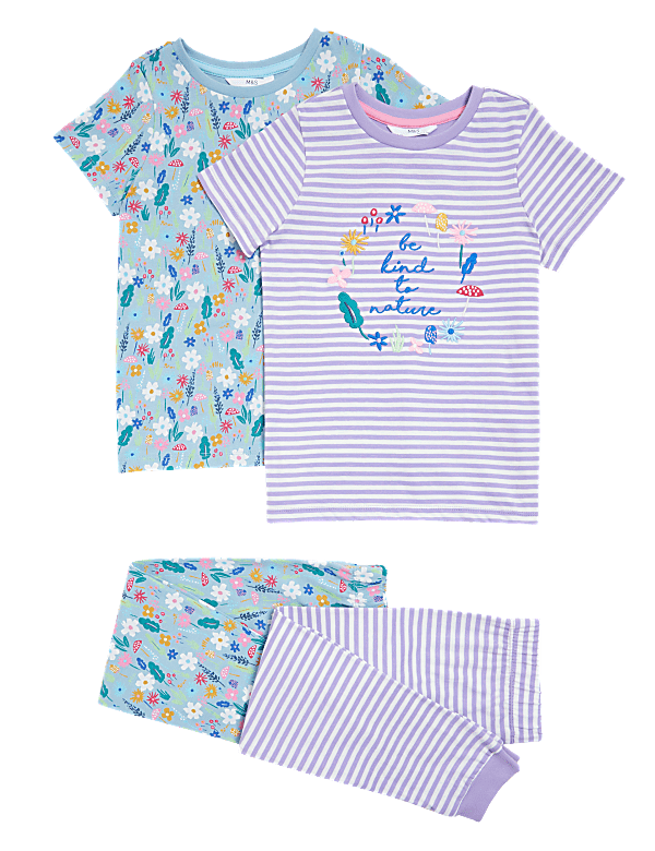 Pure Cotton Printed Night Suit Set of 2
