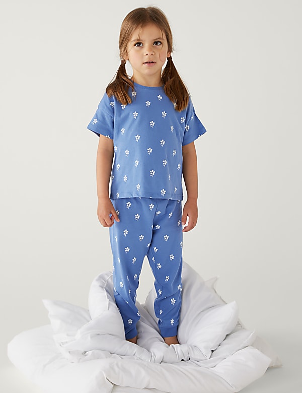3pk Pure Cotton Printed Pyjama Sets