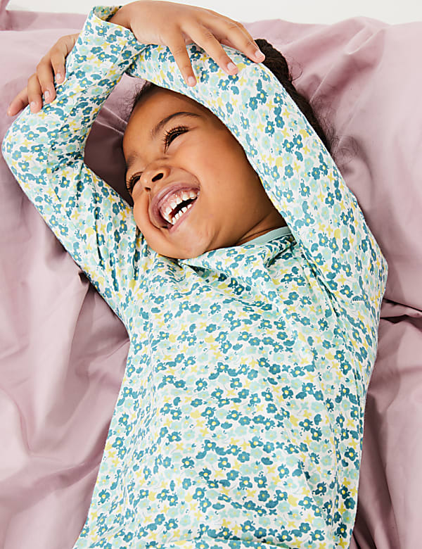 3 Pack Cotton Floral Print Pyjama Sets