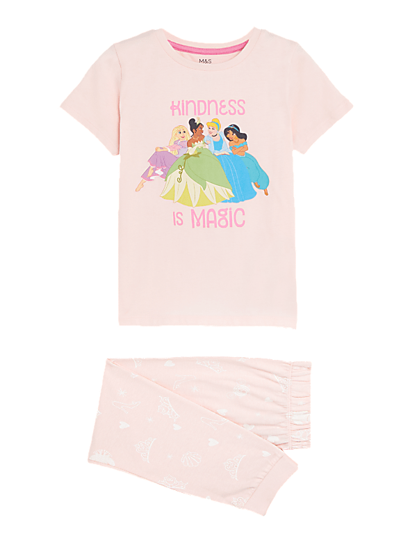 Disney Princess™ Kindness Slogan Pyjamas (2-10 Yrs)
