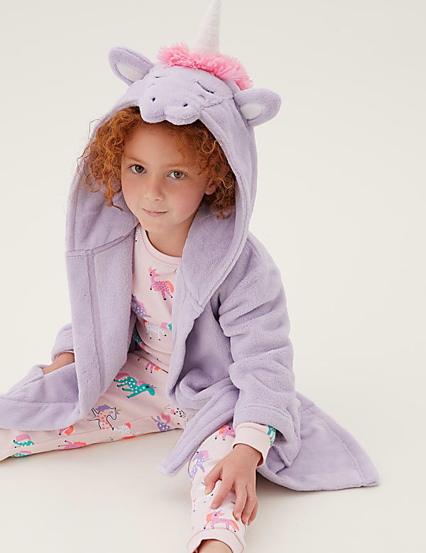 Unicorn baby dressing gown outlet