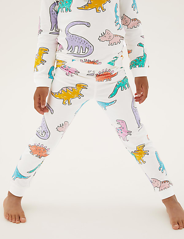 Cotton Rich Dinosaur Pyjamas (1-7 Yrs)