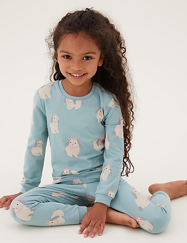 Cotton Rich Bunny Pyjamas (1-7 Yrs)