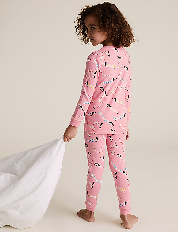 Cotton Dog Pyjama Set (1-7 Yrs)