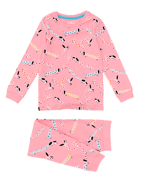 Cotton Dog Pyjama Set (1-7 Yrs)