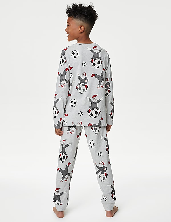 Cotton Rich Christmas Football Pyjamas (1-16 Yrs)
