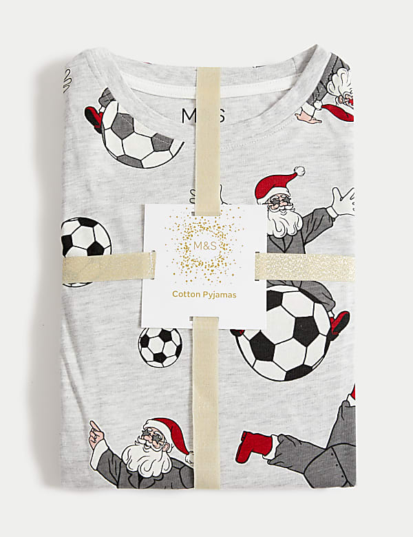 Cotton Rich Christmas Football Pyjamas (1-16 Yrs)