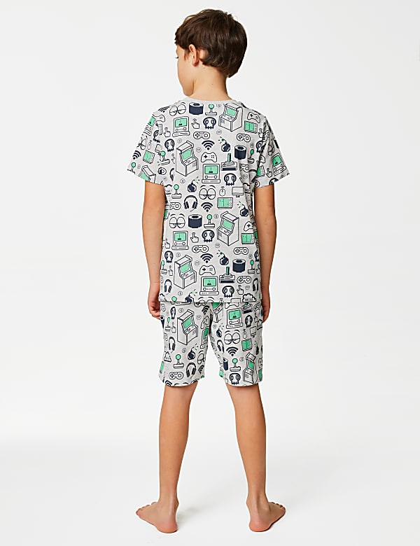 Cotton Rich Gaming Pyjamas (7-14 Yrs)