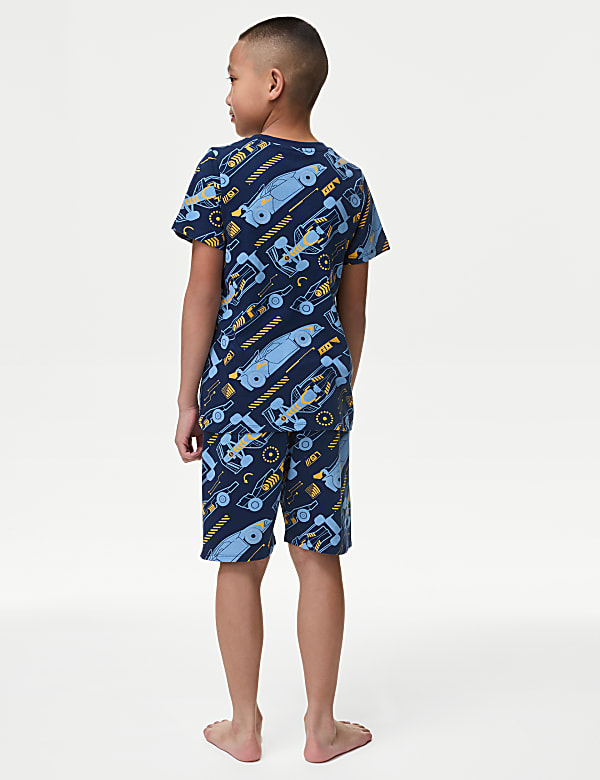 Pure Cotton Racing Car Pyjamas (7-14 Yrs) - ES