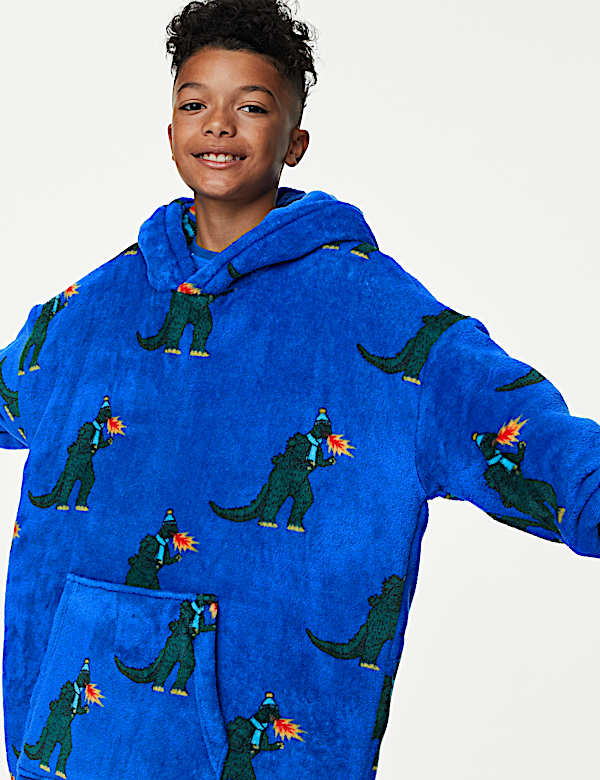 Monster Fleece Oversized Hoodie (3-16 Yrs) - DE