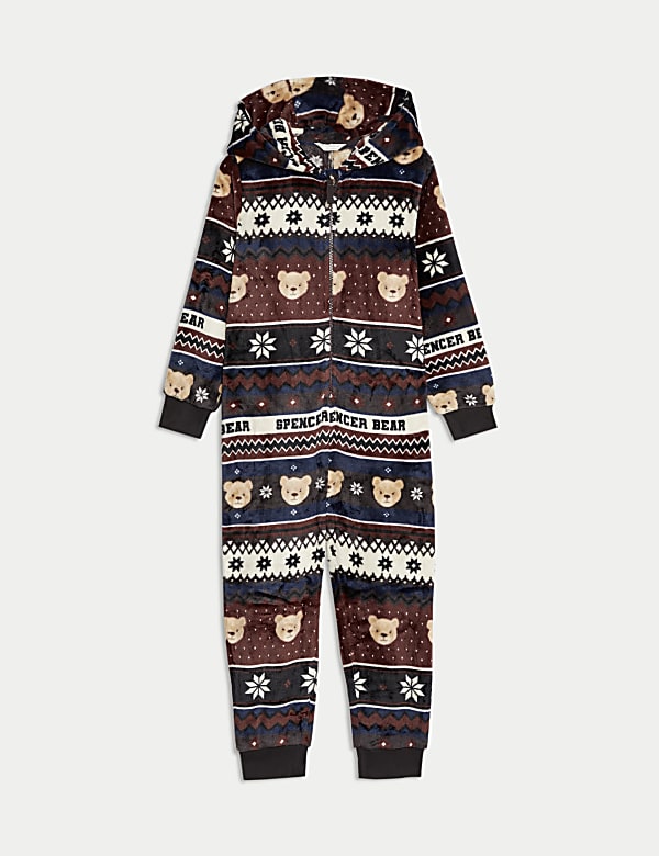 Spencer Bear&trade; Hooded Onesie (1-16 Yrs) - CN