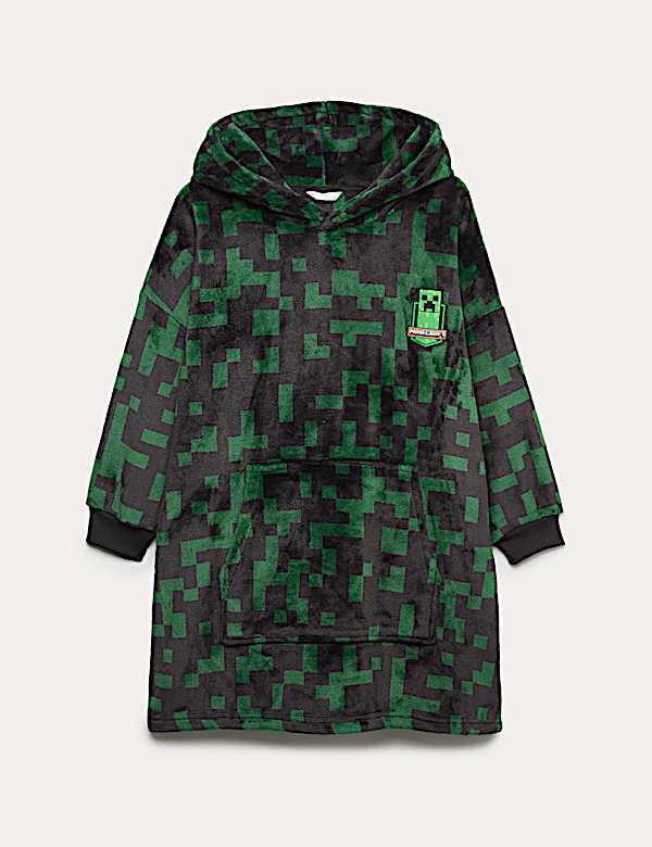 Minecraft™ Fleece Shimmer Oversized Hoodie (7-16 Yrs) - IT