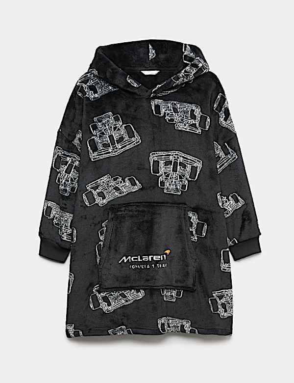 קפוצ'ון פליז McLaren™‎ בגזרת אוברסייז (16-5 שנים) - IL