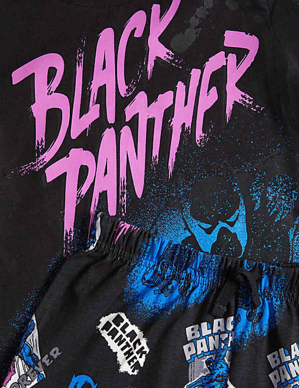 Black Panther™ Short Pyjama Set (6-16 Yrs)