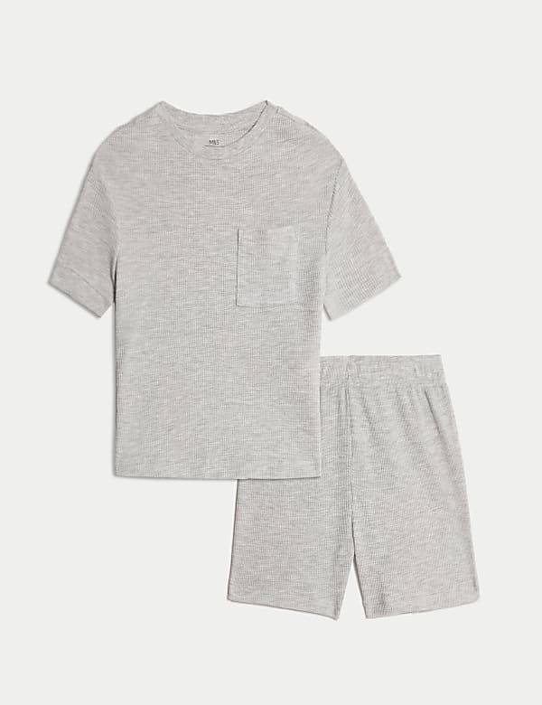 Cotton Blend Waffle Pyjamas (12 Mths-16 Yrs) - IL