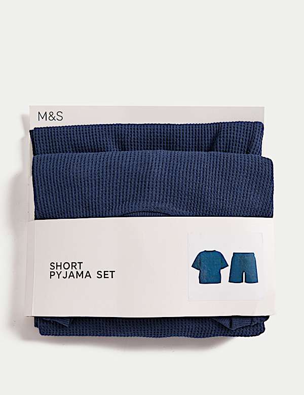 Cotton Blend Waffle Pyjamas (12 Mths-16 Yrs)