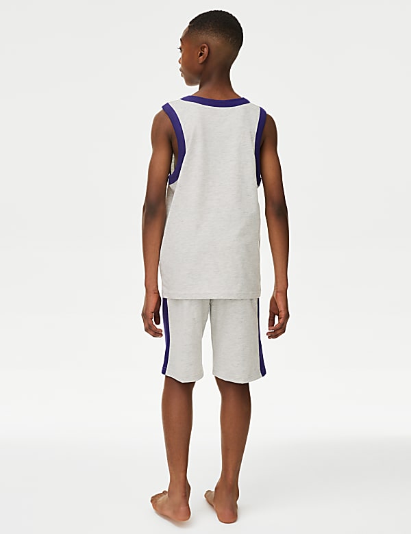 Puur katoenen NBA-pyjama met 'LA Lakers' (6-16 jaar) - BE