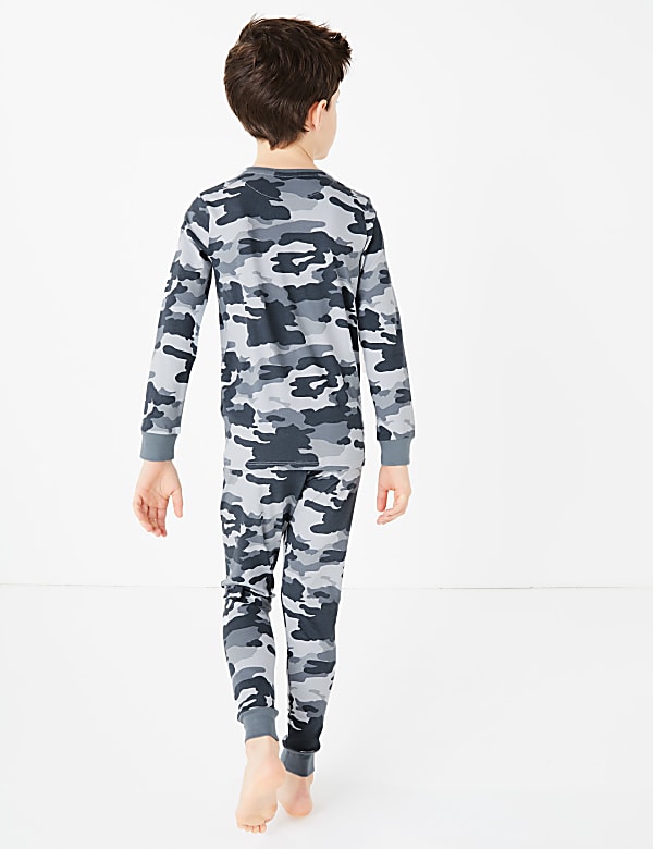Cotton Camouflage Pyjama Set (7-16 Yrs)
