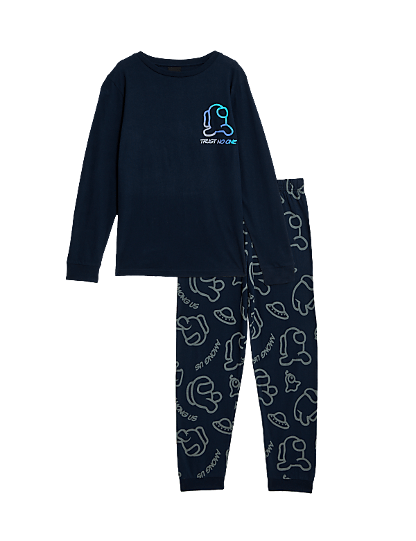 Among Us™ Pure Cotton Pyjamas (7-16 Yrs)