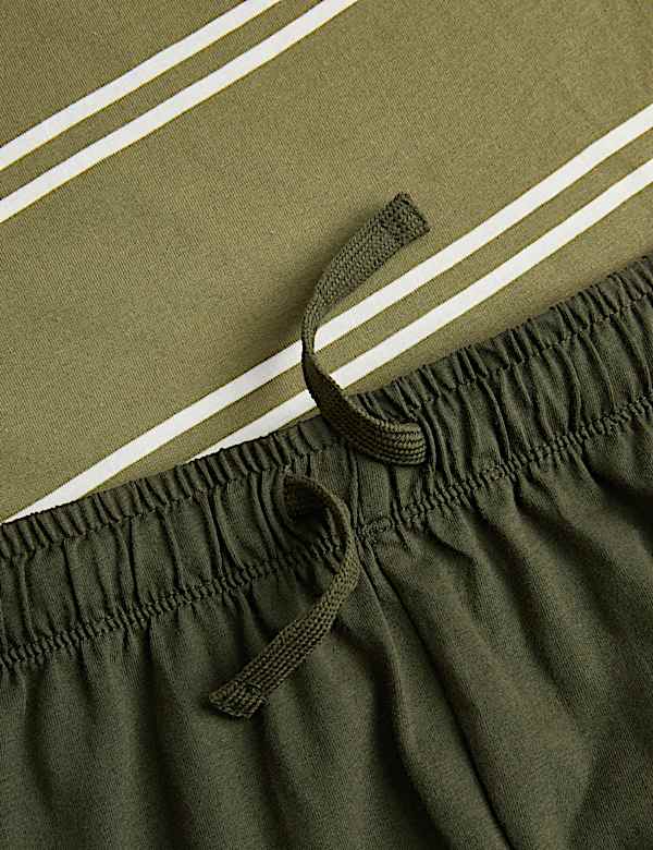 2 Pack Pure Cotton Nature Pyjama Sets (6-16 Yrs)