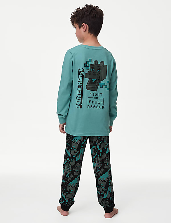 Minecraft™ Pure Cotton Pyjamas (3-13 Yrs)