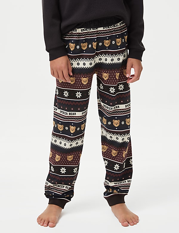 Cotton Blend Spencer Bear™ Pyjamas (1-16 Yrs)