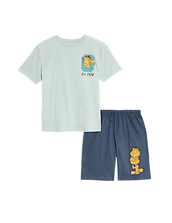 Pure Cotton Garfield™ Pyjamas (6-16 Yrs)
