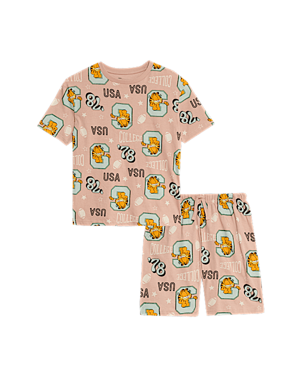 Pure Cotton Garfield™ Pyjamas (6-16 Yrs)
