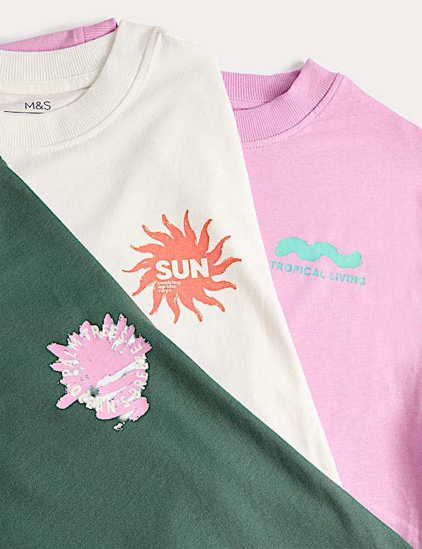 Kids' 3 Pack Graphic Short Pyjama Sets (6-16 Yrs)