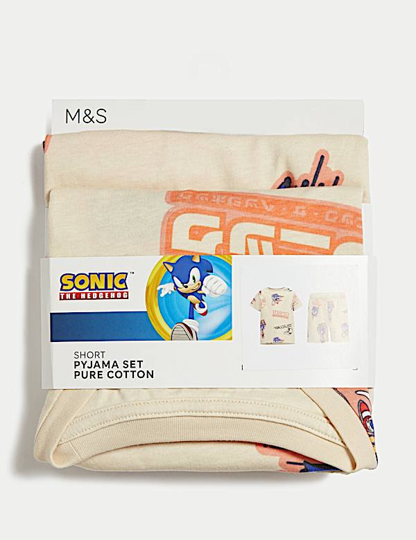 Pure Cotton Sonic the Hedgehog™ Pyjamas (3-14 Yrs)