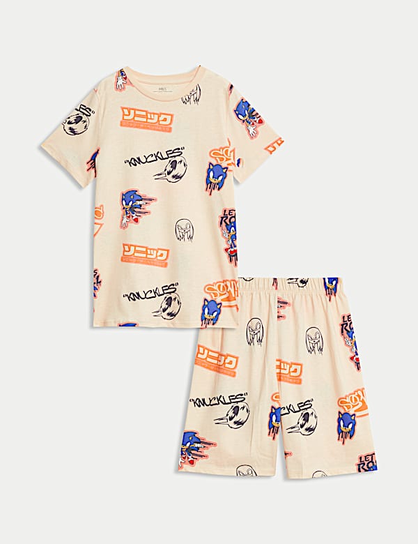 Pyjama 100 % coton à motif Sonic The Hedgehog™ (du 3 au 14 ans) - BE