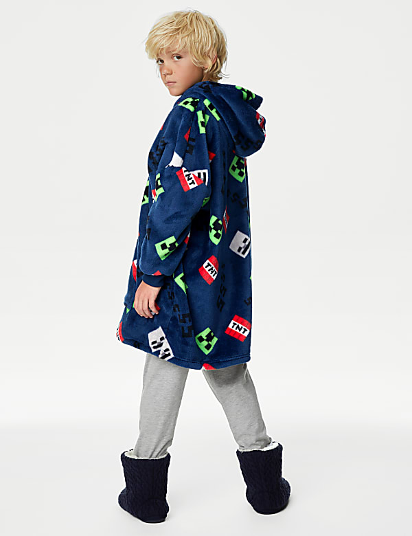 Minecraft™ Fleece Oversized Hoodie (7-16 Yrs)