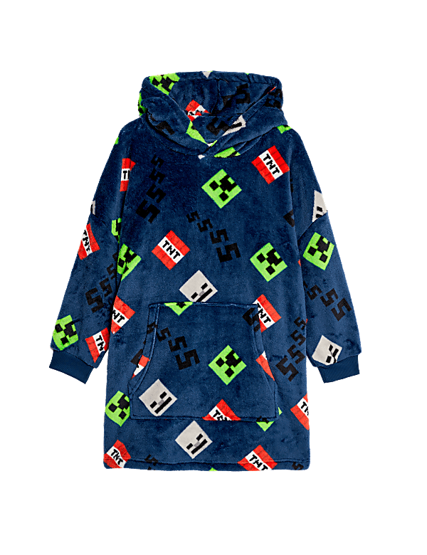 Minecraft™ Fleece Oversized Hoodie (7-16 Yrs)