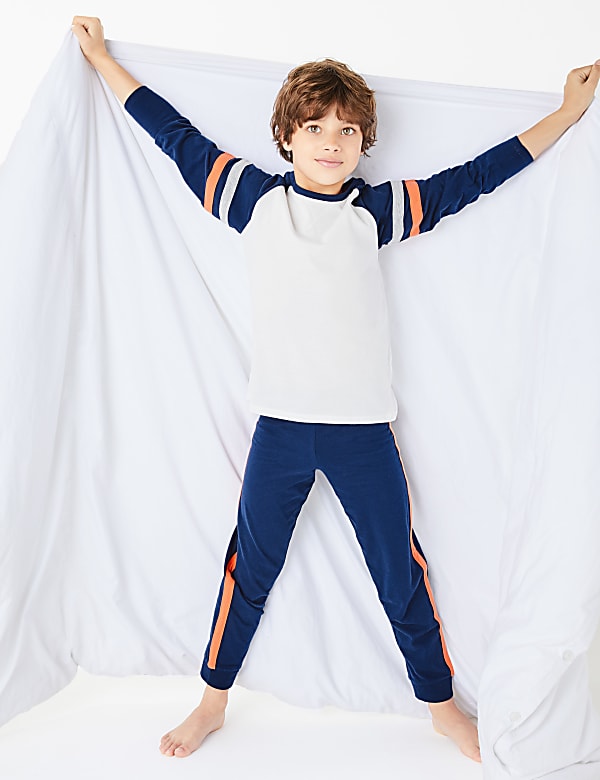 2 Pack Cotton Rich Striped Pyjama Sets