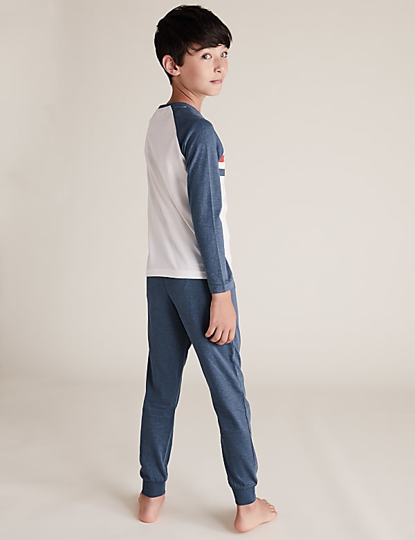 2 Pack Cotton Rich Pyjama Sets (6-16 Yrs)