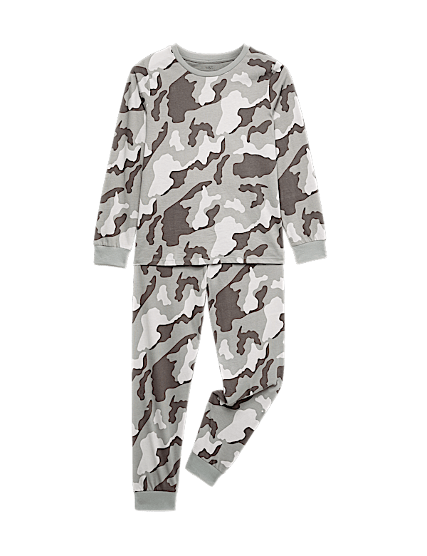 Pure Cotton Patterned Pyjama Set (1-16 Yrs)