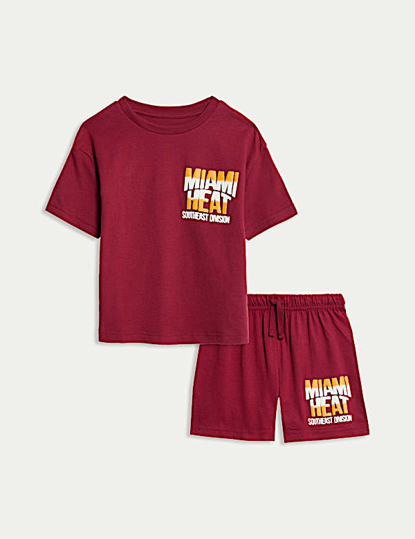 Pure Cotton Miami Heat™ Pyjamas (3-16 Yrs) - NL