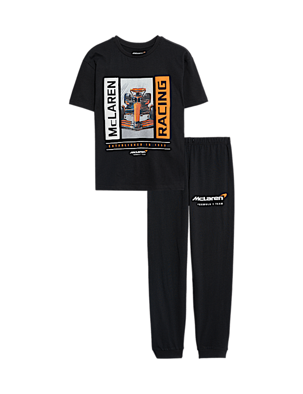 Pure Cotton McLaren F1 Pyjamas (6-16 Yrs)