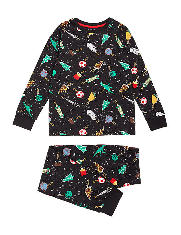 Pure Cotton Bauble Pyjamas